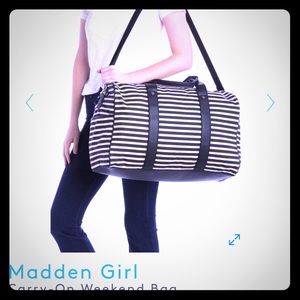 Madden Girl Carry On Tote NWT